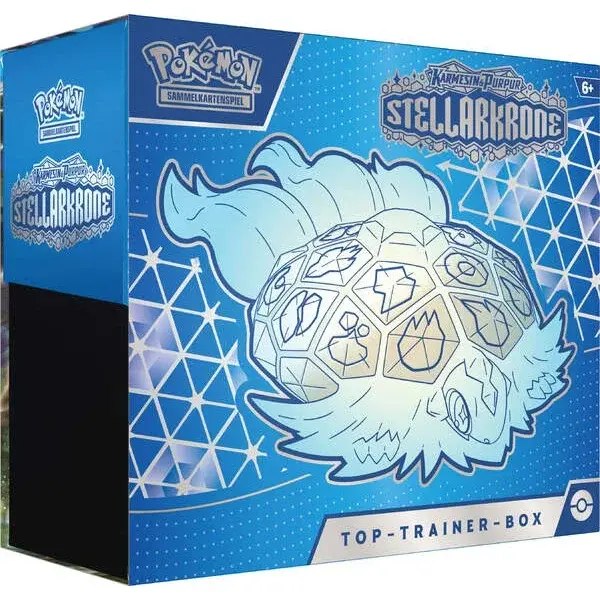 Pokémon - Karmesin & Purpur - Stellarkrone - Top-Trainer-Box - DE