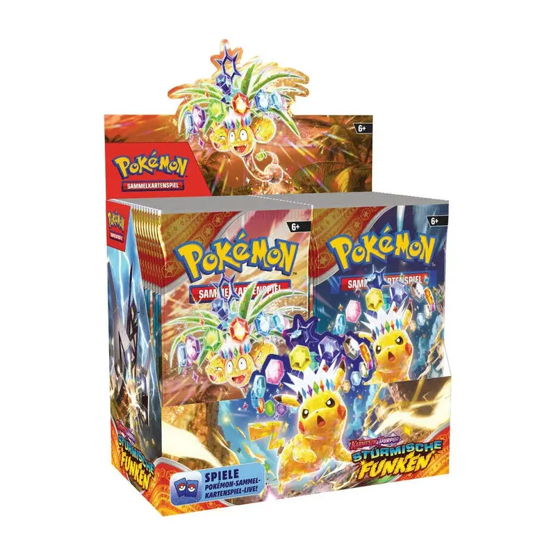 Pokémon - Karmesin & Purpur - Stürmische Funken - Display - DE