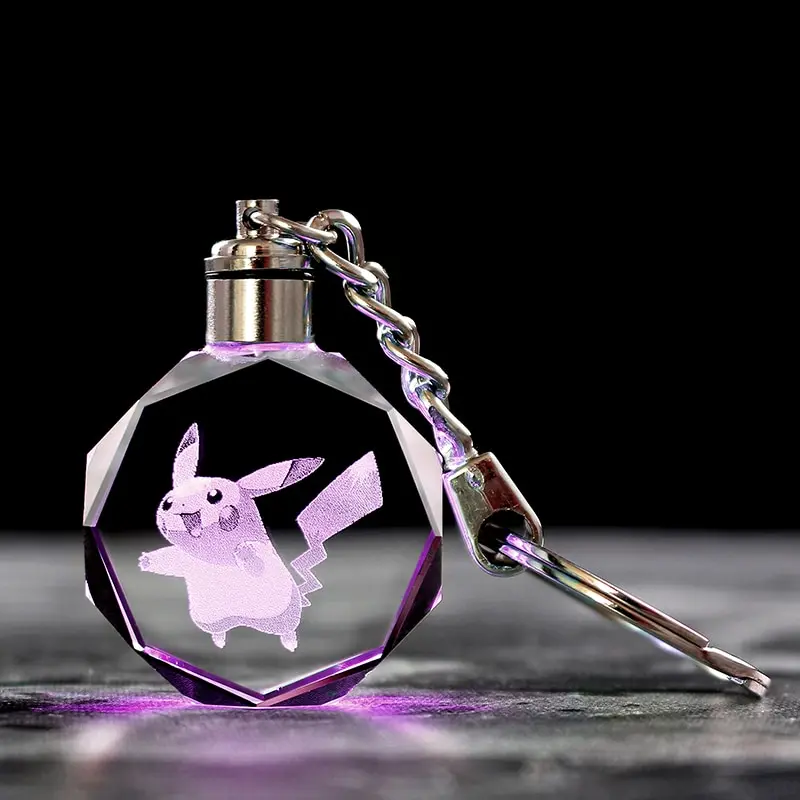 Pokemon Kristall Keychain Schlüsselanhänger verschiedene Motive