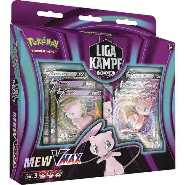Pokémon Liga Deck Mew VMAX Level 3 | 60 Karten Deutsch