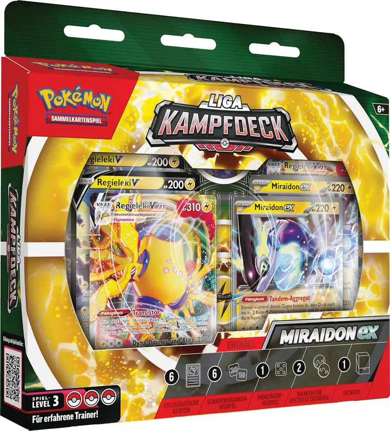 Pokémon Liga-Kampfdeck Miraidon-ex – 60 Karten