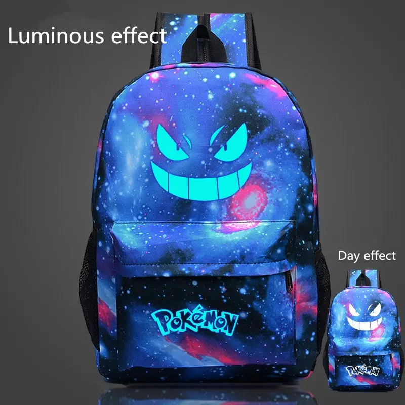 Pokemon Luminous Rucksack - Leuchtet im Dunkeln