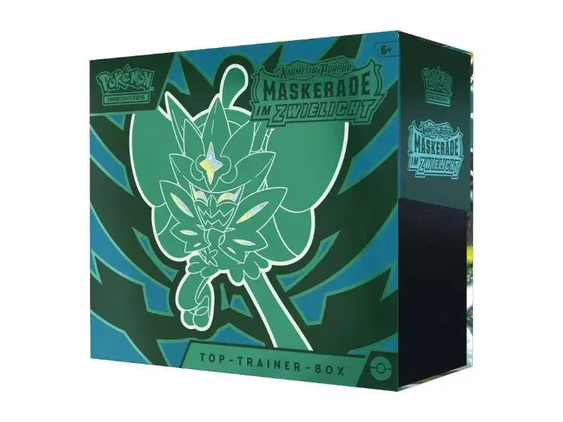 Pokémon Maskerade im Zwielicht Top Trainer Box - DE