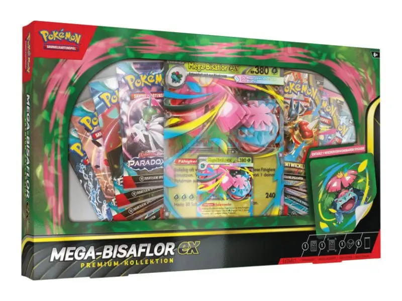 Pokemon Mega Bisaflor ex Premium Kollektion Box - DE