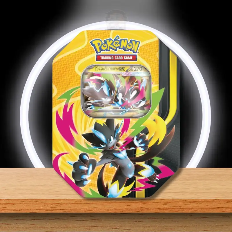 Pokémon Mega-Kräfte Tin-Box Mega-Zeraora-ex (DE)