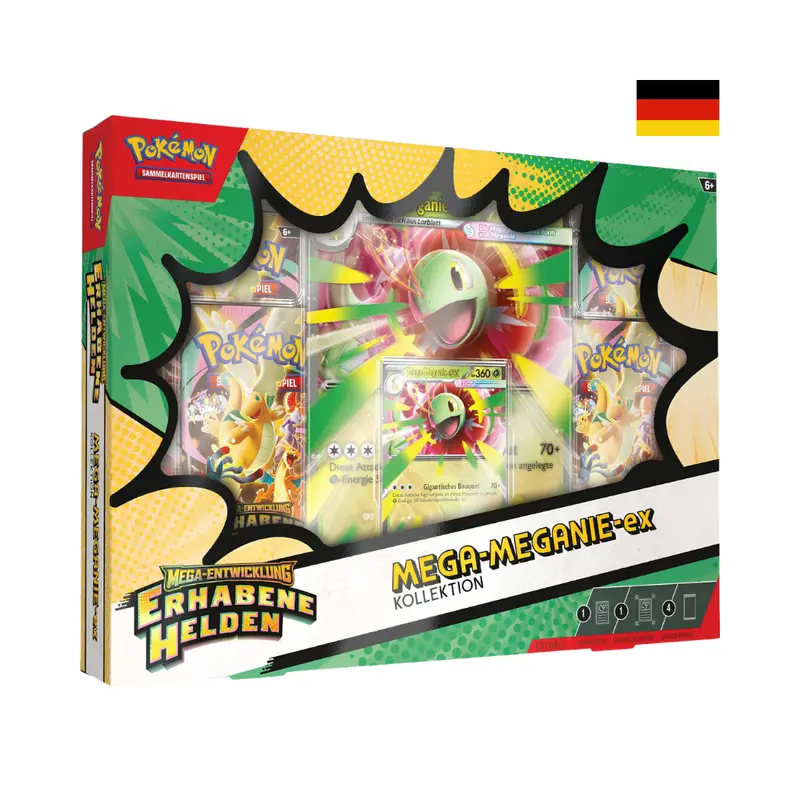 Pokémon Mega-Meganie – Erhabene Helden ex-Kollektion – DE