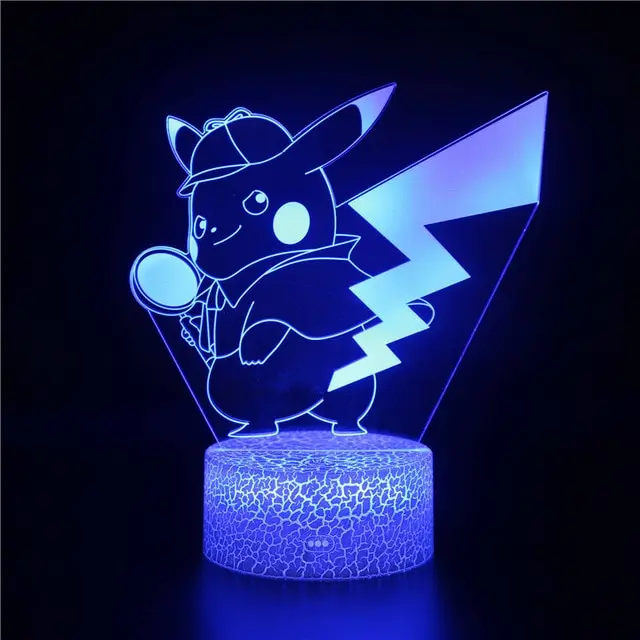 Pokemon Meisterdetektiv Pikachu Nachtlicht