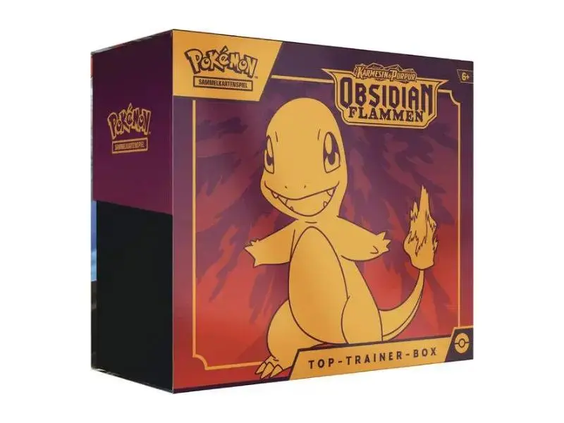 Pokémon Obsidian Flammen Top Trainer Box - DE