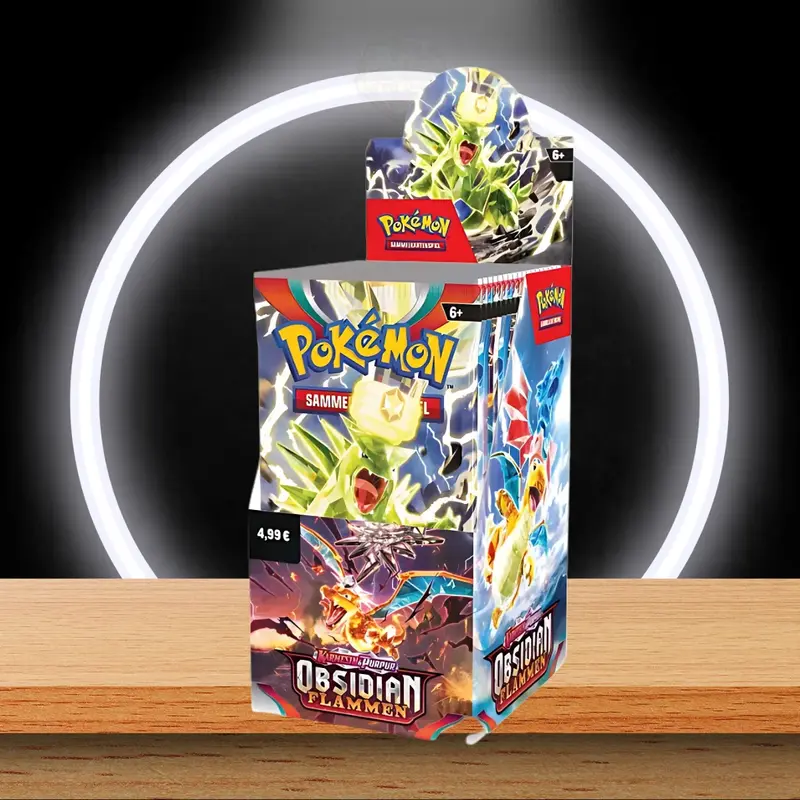 Pokémon Obsidianflammen 18er Display (DE)