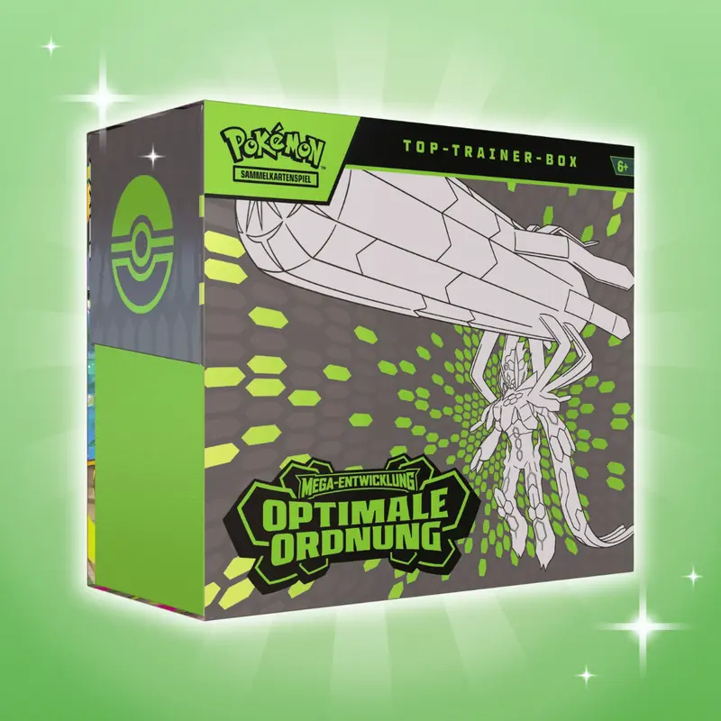 Pokémon Optimale Ordnung Top-Trainer-Box – Deutsch, Mega-Entwicklung
