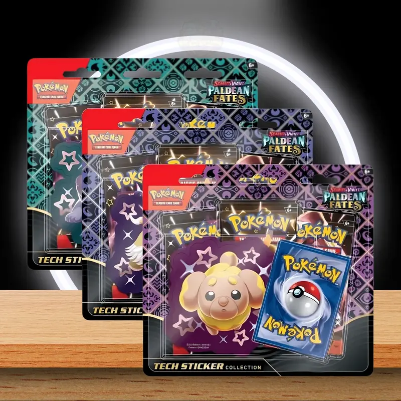 Pokémon Paldean Fates Tech Sticker Collection (ENG)