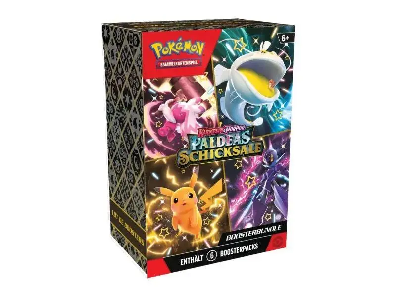 Pokémon Paldeas Schicksale Booster Bundle - DE