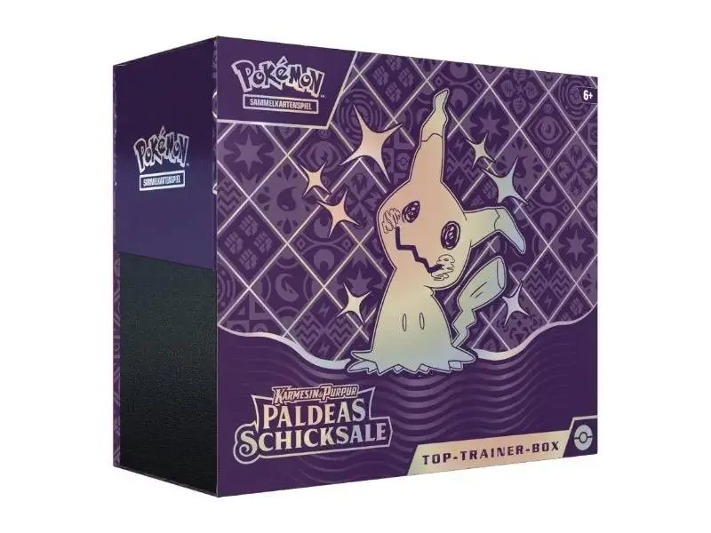 Pokémon Paldeas Schicksale Top Trainer Box - DE