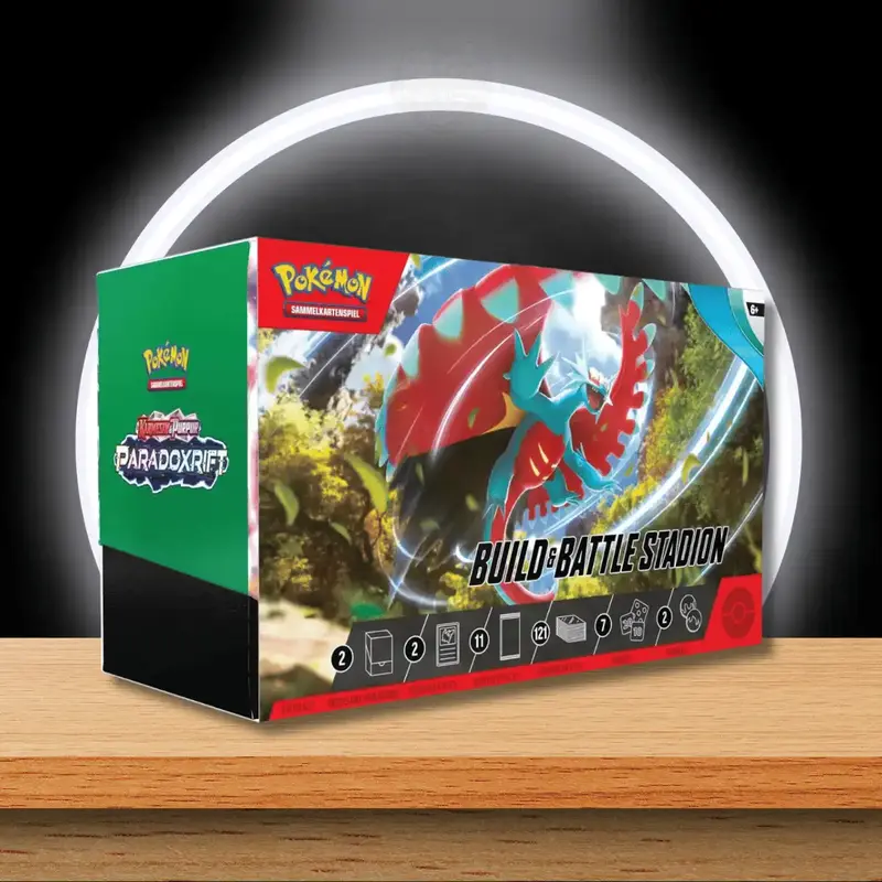 Pokémon Paradox Rift Build & Battle Stadion Box (DE)