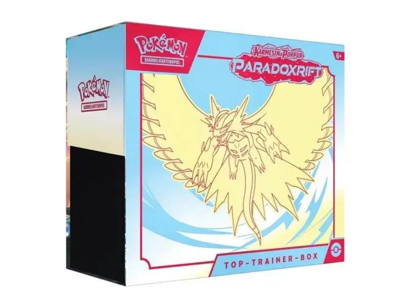 Pokémon Paradoxrift Donnersichel Top Trainer Box - DE
