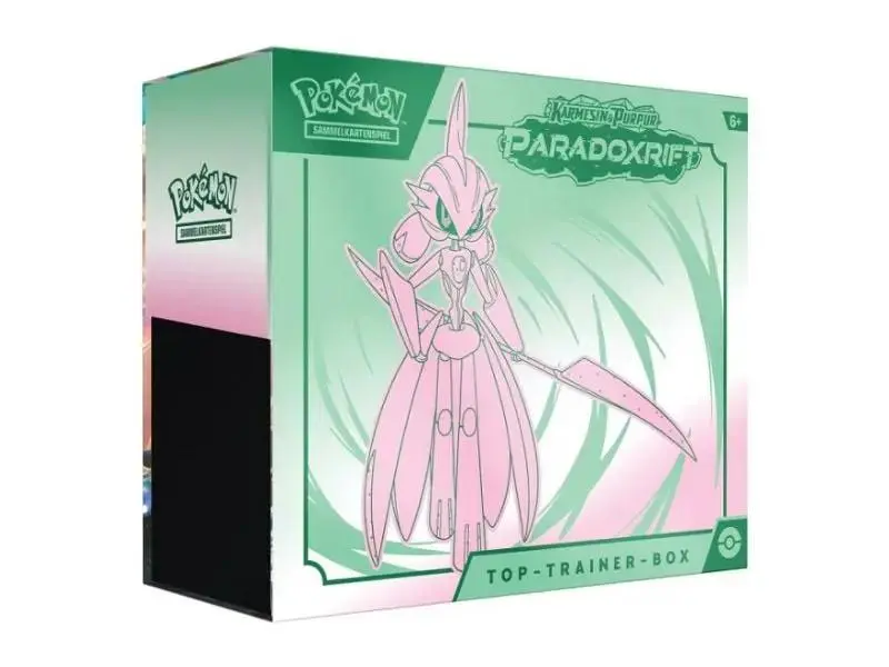 Pokémon Paradoxrift Eisenkrieger Top Trainer Box - DE