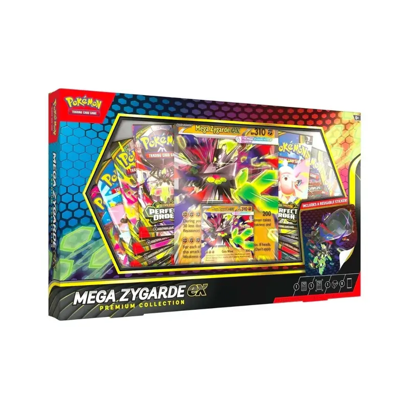 Pokemon Pefect Order ME03 - Mega Zygarde ex Premium-Collection (englisch)