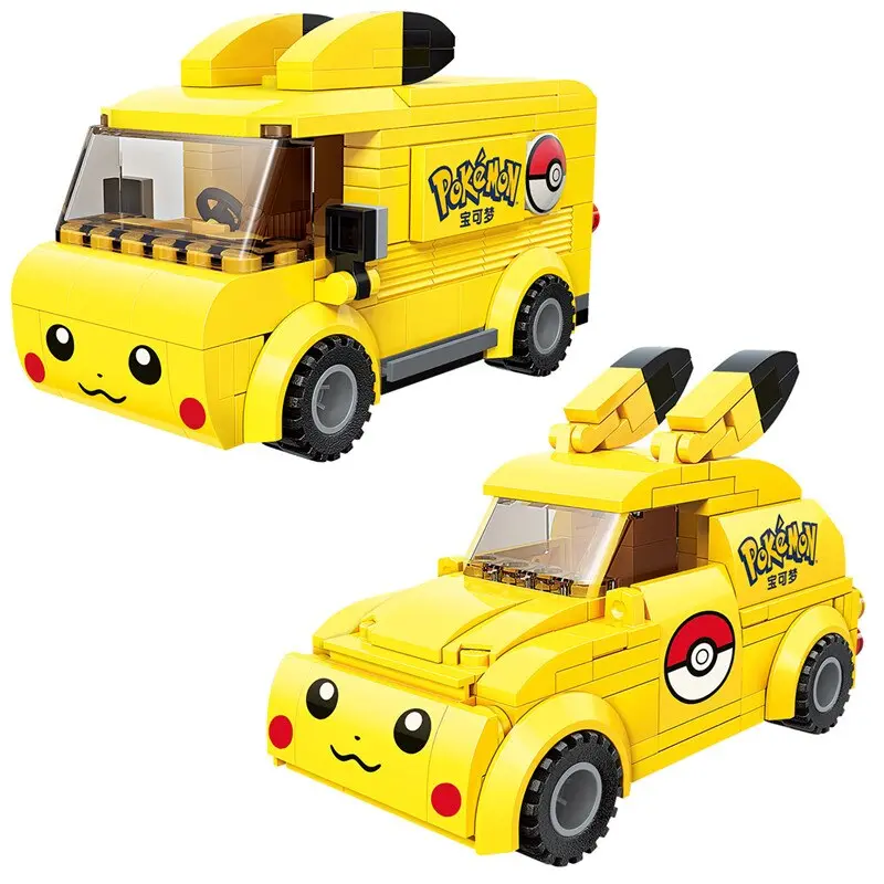 Pokemon Pikachu Baustein Spielautos Spielzeug