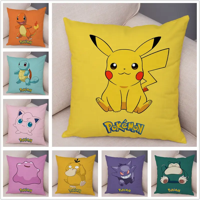 Pokemon Pikachu, Gengar, Glurak, uvm. Kissenbezüge