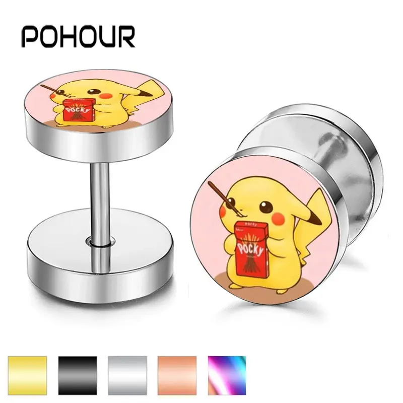 Pokemon Pikachu Ohrringe / Ohrstecker