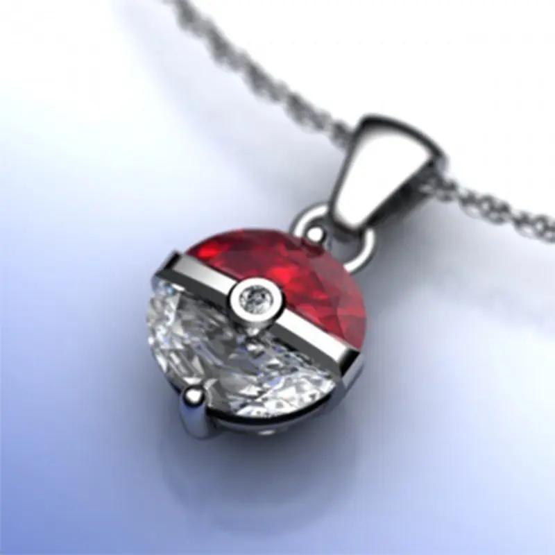 Pokemon Pokeball Halskette mit Anhänger