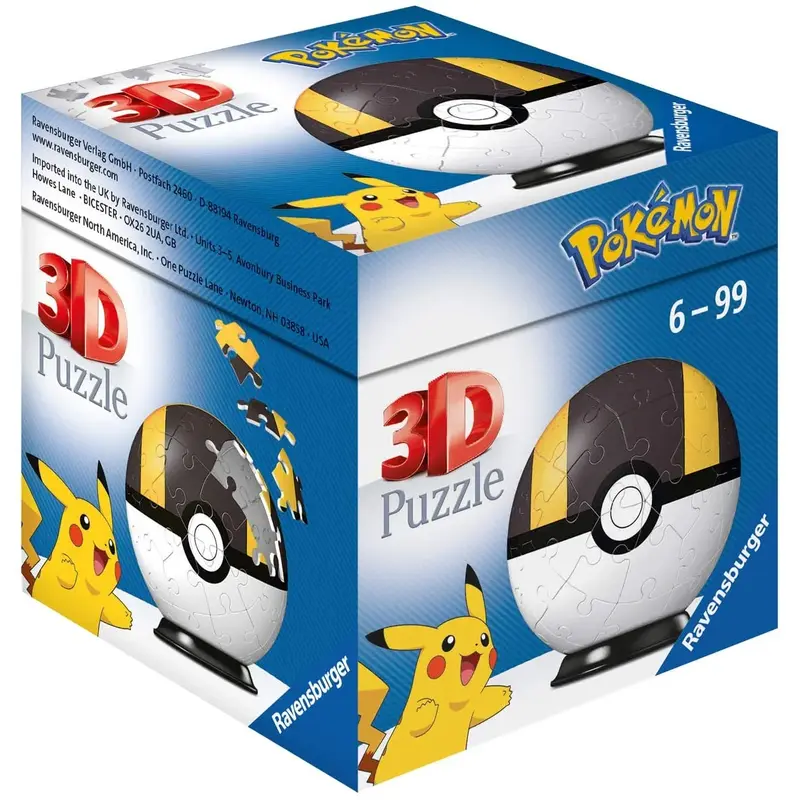 Pokémon - Pokéball - Hyperball  - 3D Puzzleball