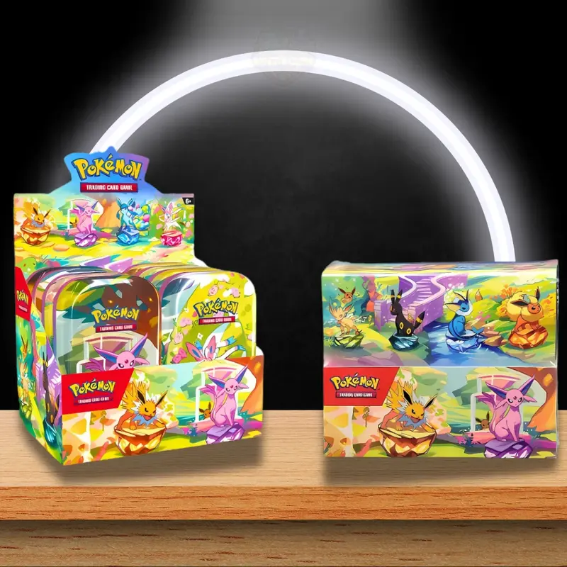 Pokémon Prismatic Evolutions Mini Tin Display (ENG)