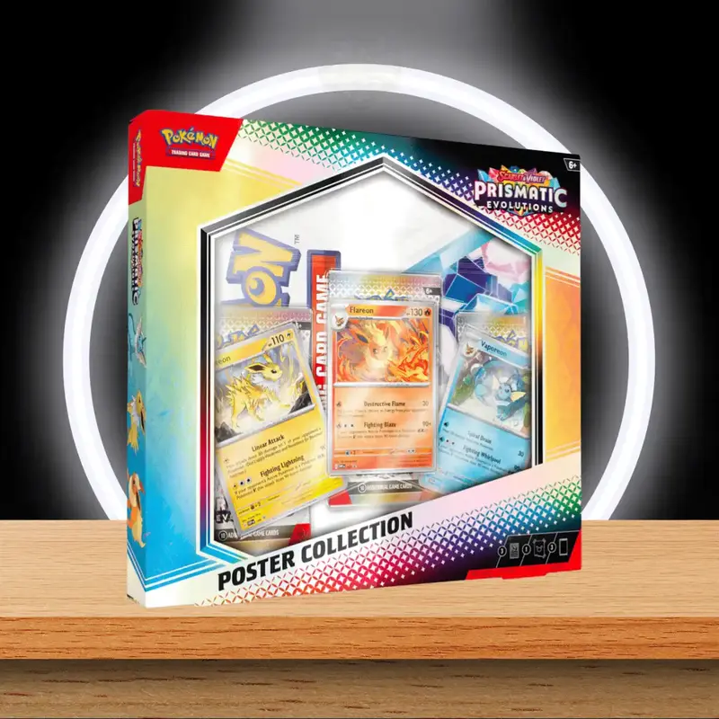 Pokémon Prismatic Evolutions Poster Collection (ENG)