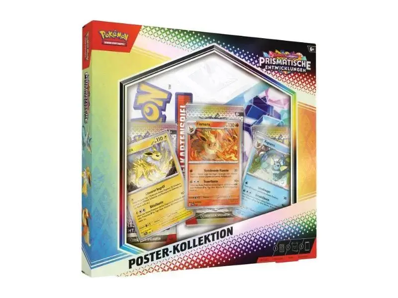 Pokemon Prismatische Entwicklungen Poster Kollektion Box- DE