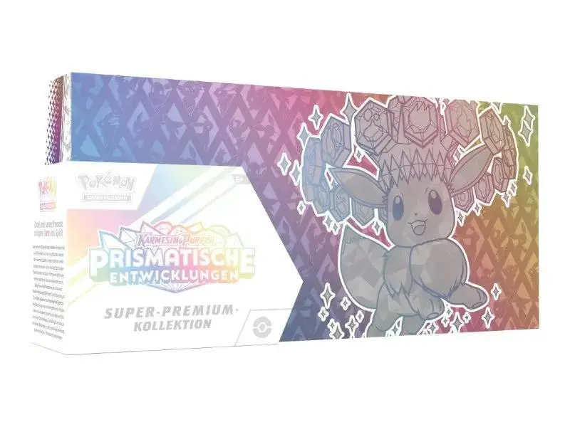 Pokemon Prismatische Entwicklungen Super Premium Kollektion Box - DE