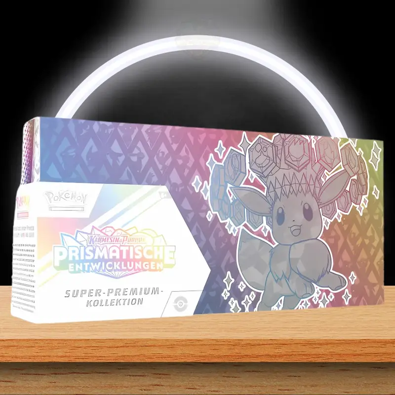 Pokémon Prismatische Entwicklungen Super Premium Kollektion Evoli (DE)