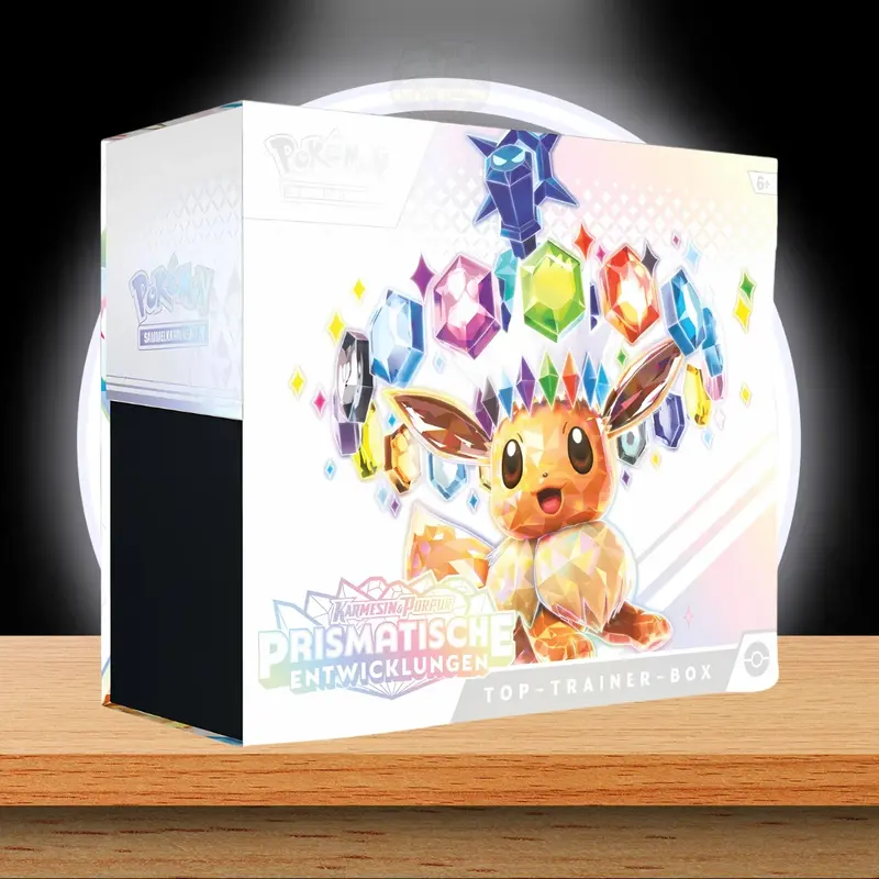 Pokémon Prismatische Entwicklungen Top Trainer Box (DE)