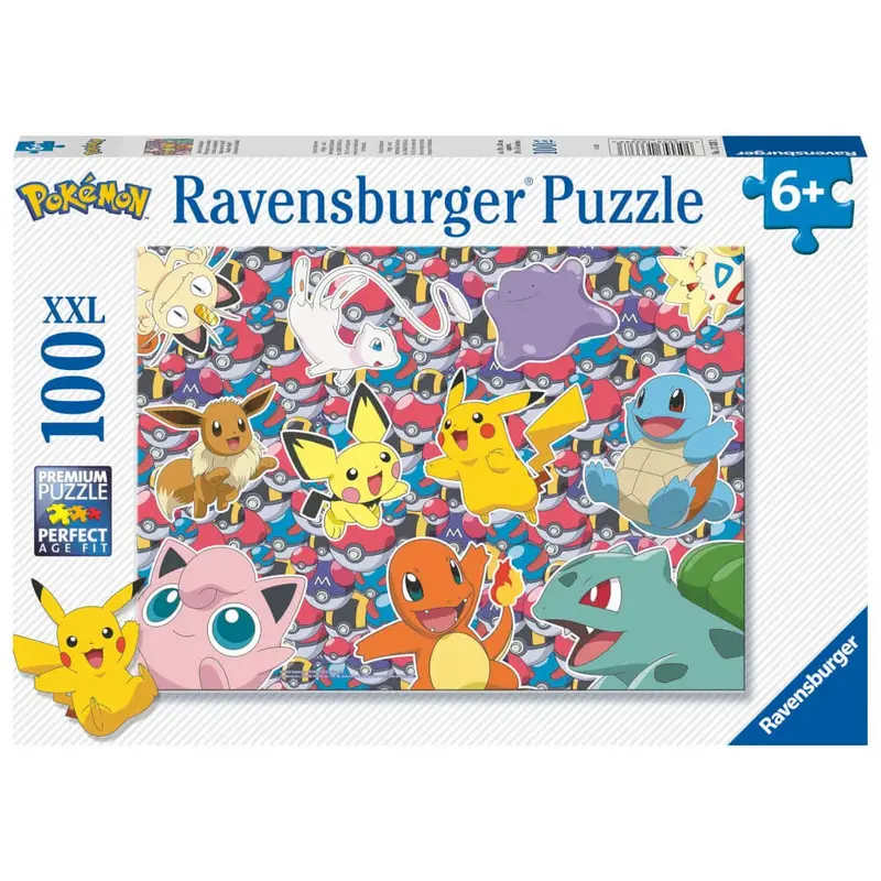 Pokémon - Puzzle - Bereit zu kämpfen! - 100 XXL