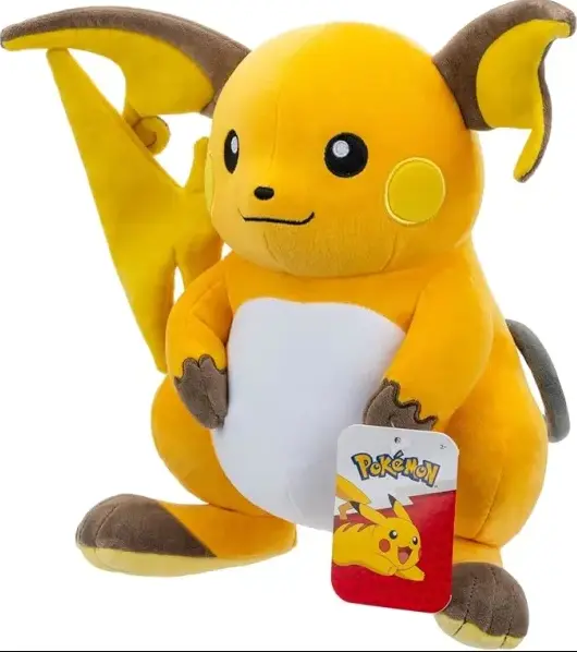 Pokémon Raichu Plüschfigur 30cm