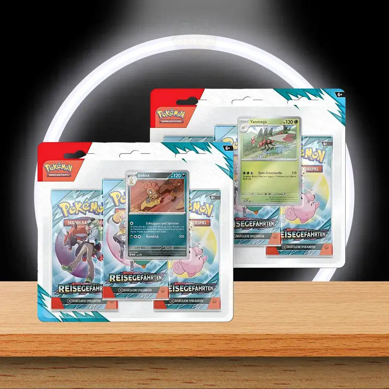 Pokémon Reisegefährten 3 Pack Blister (DE)