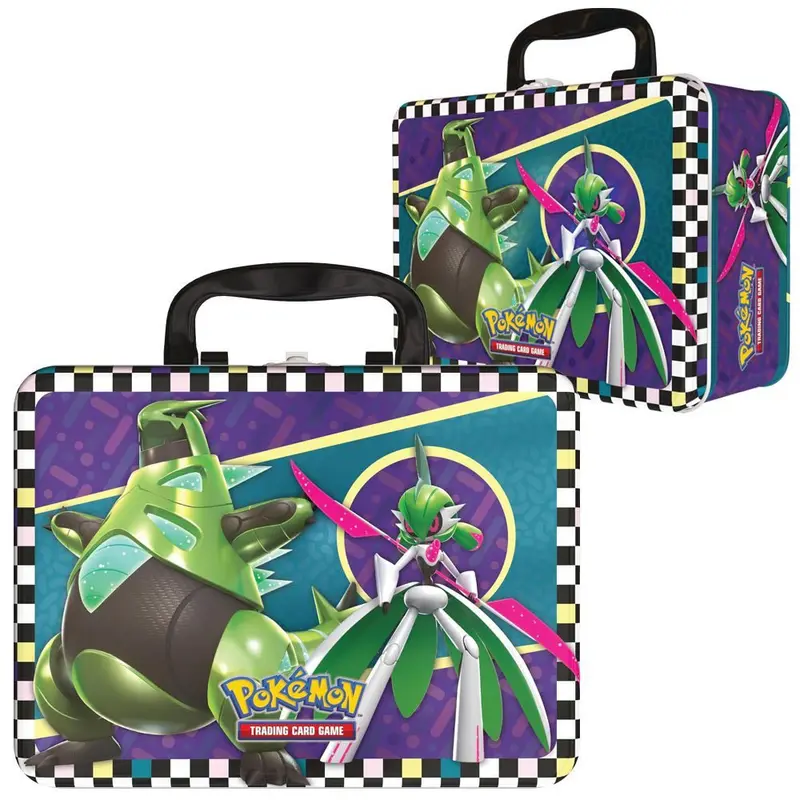 Pokémon Sammel-Koffer Brüllschwein & Eisenkrieger | 6 Boosterpacks