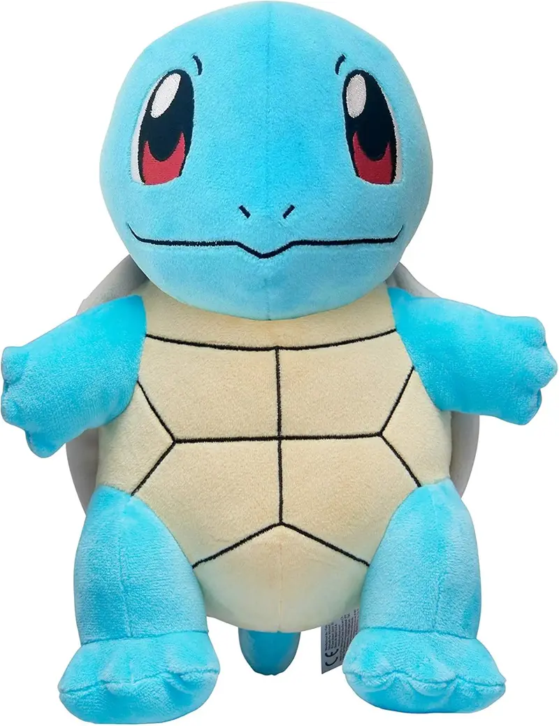 Pokémon Schiggy Plüsch 30 cm – offiziell lizenziert Jazwares