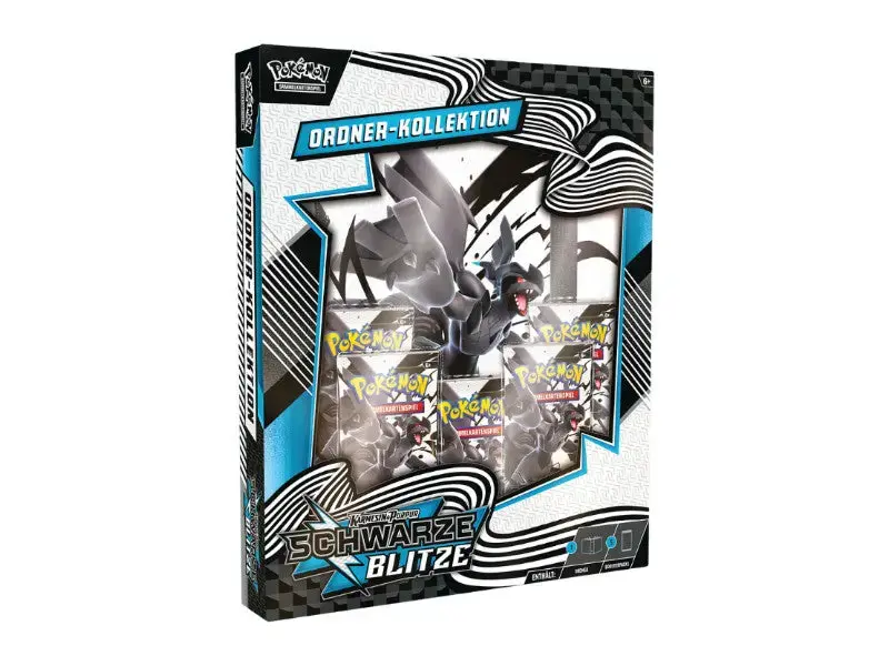 Pokemon Schwarze Blitze Ordner Kollektion Box - DE