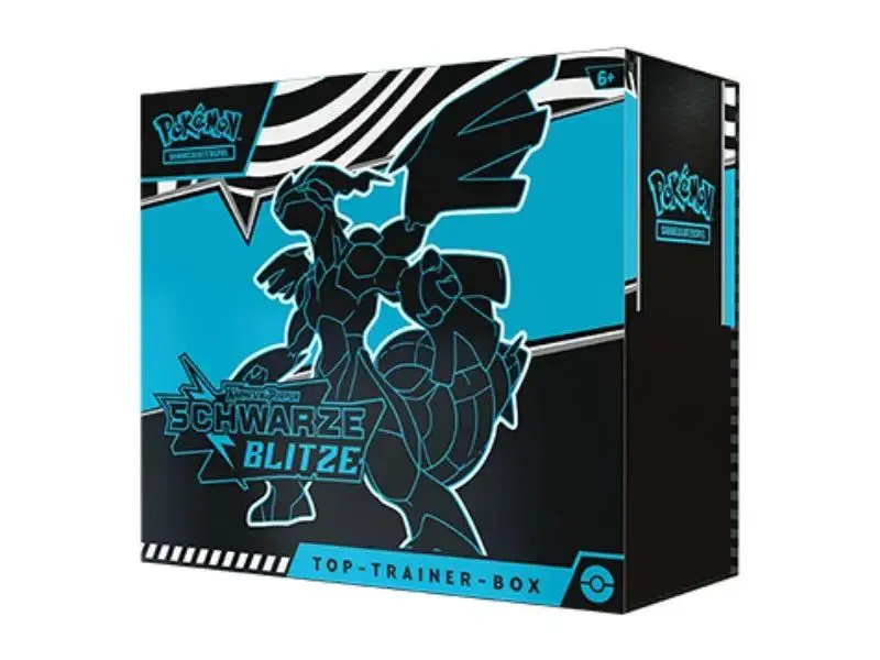 Pokemon Schwarze Blitze Top Trainer Box - DE