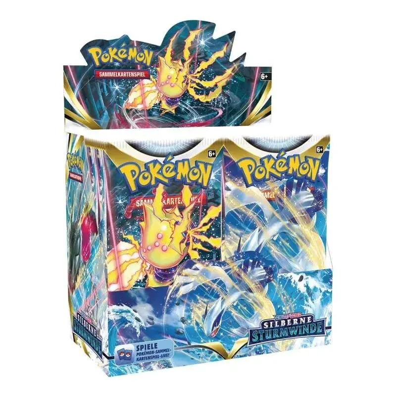 Pokémon - Schwert & Schild - Silberne Sturmwinde Display - DE
