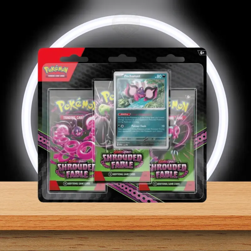 Pokémon Shrouded Fable 3 Pack Blister (ENG)
