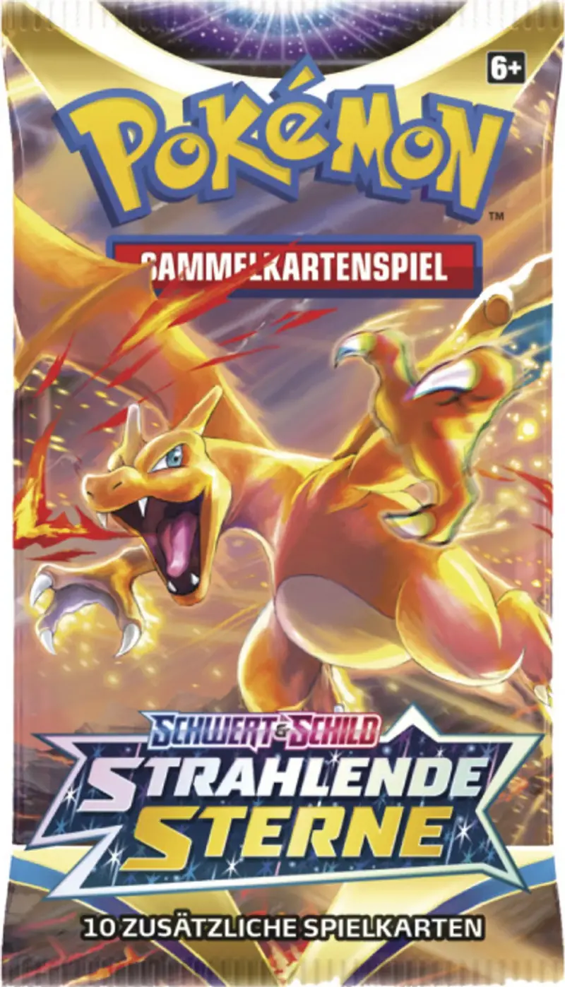 Pokémon Strahlende Sterne Booster – 1 aus 4 Designs (DE)