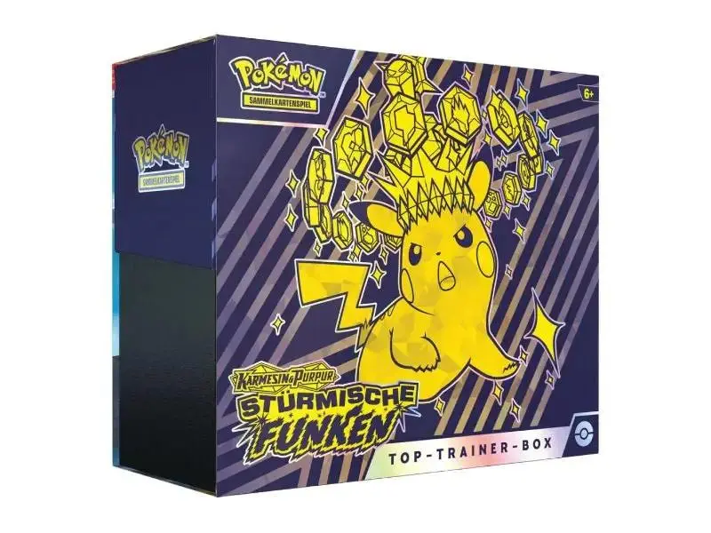 Pokémon Stürmische Funken Top Trainer Box - DE