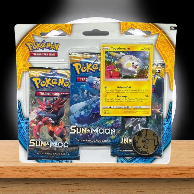 Pokémon Sun & Moon 3 Pack Blister (ENG)