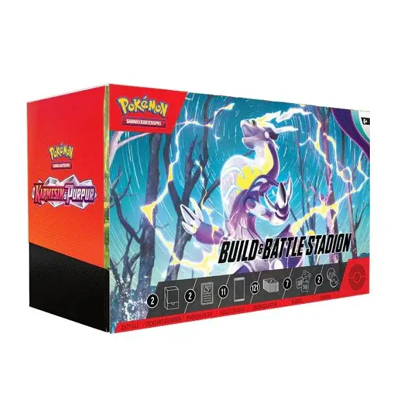 Pokémon - SV01 - Karmesin & Purpur - Build & Battle Stadion  - DE