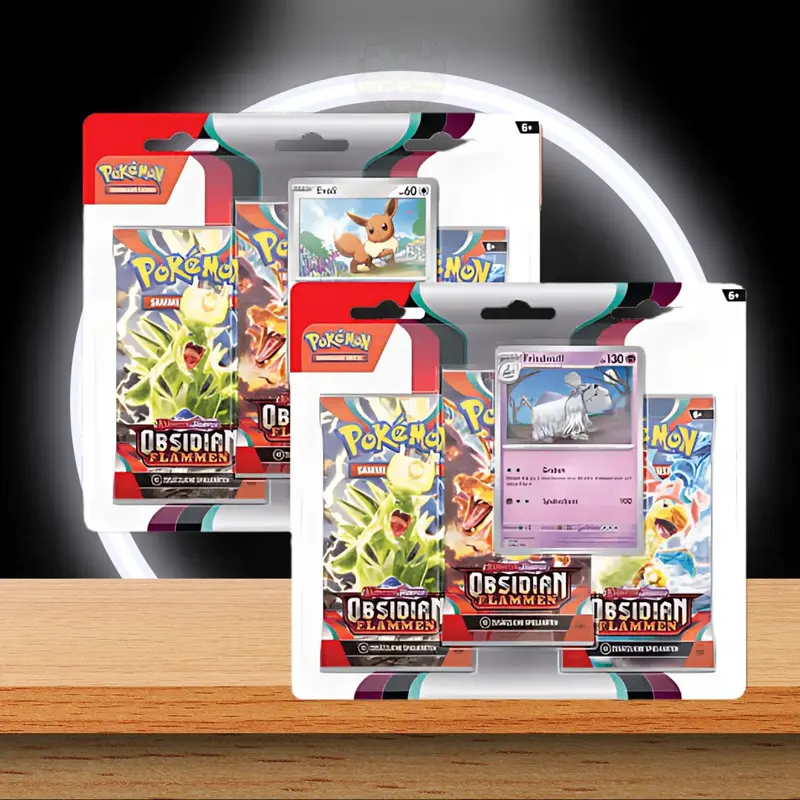 Pokémon SV03 Obsidian Flames 3 Pack Blister (ENG)