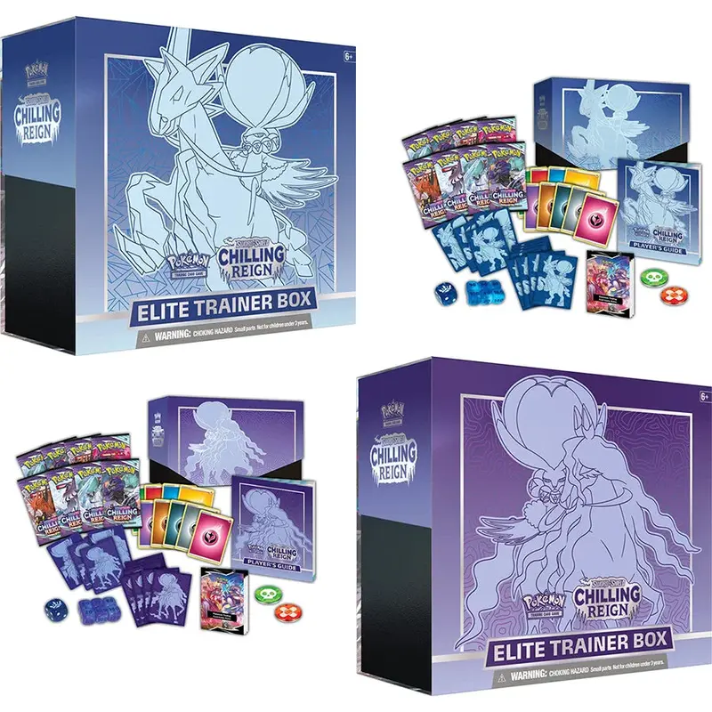 Pokémon - Sword & Shield - Chilling Reign - Elite Trainer Box - EN
