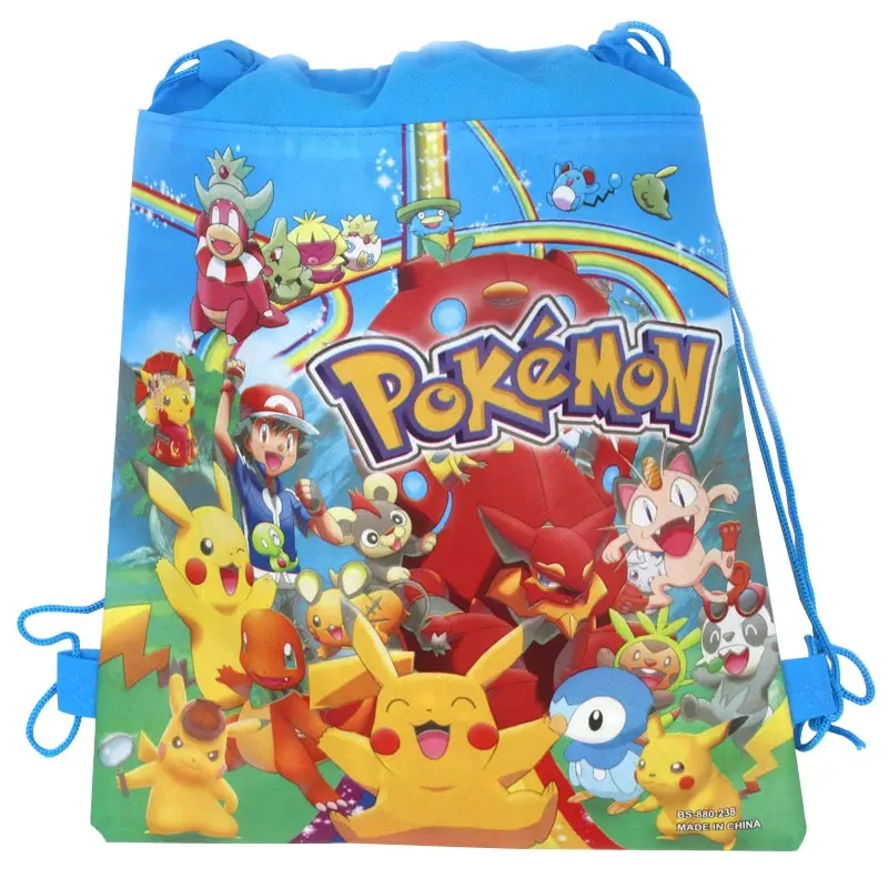 Pokemon Tasche für Kinder (ca. 34x27cm) - Blau 1