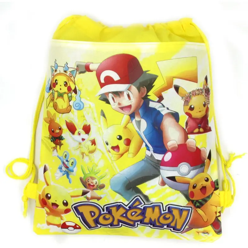 Pokemon Tasche für Kinder (ca. 34x27cm) - Gelb