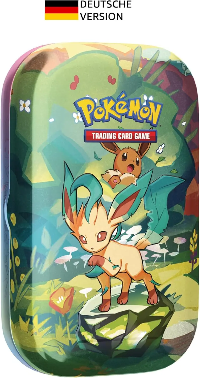 Pokémon TCG Mini-Tin-Box Karmesin & Purpur - Prismatische Entwicklungen